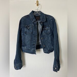 The Limited Cropped Jean Jacket
